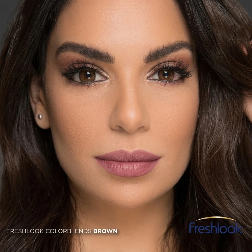 Freshlook brown color
