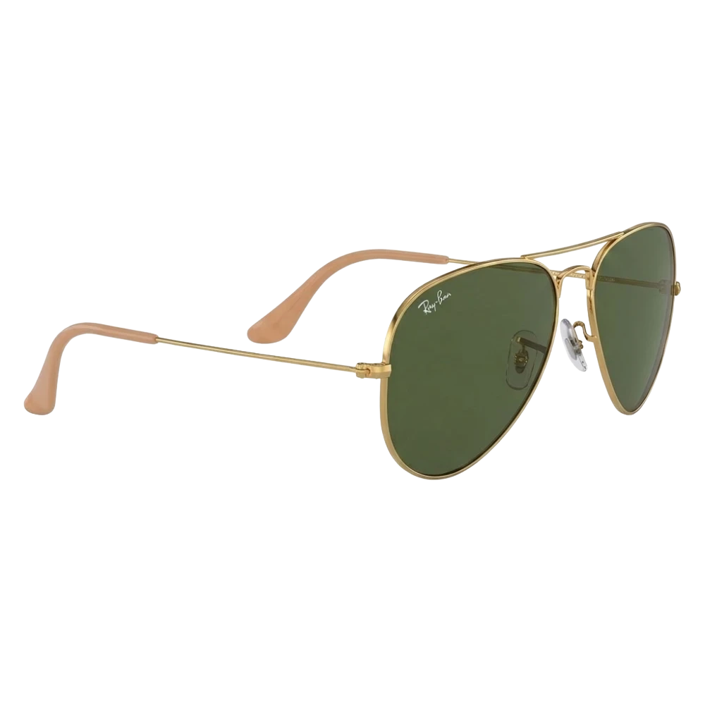Classic Sunglasses Ray-Ban Polished Arista Gold || RB 3025 Aviator large metal